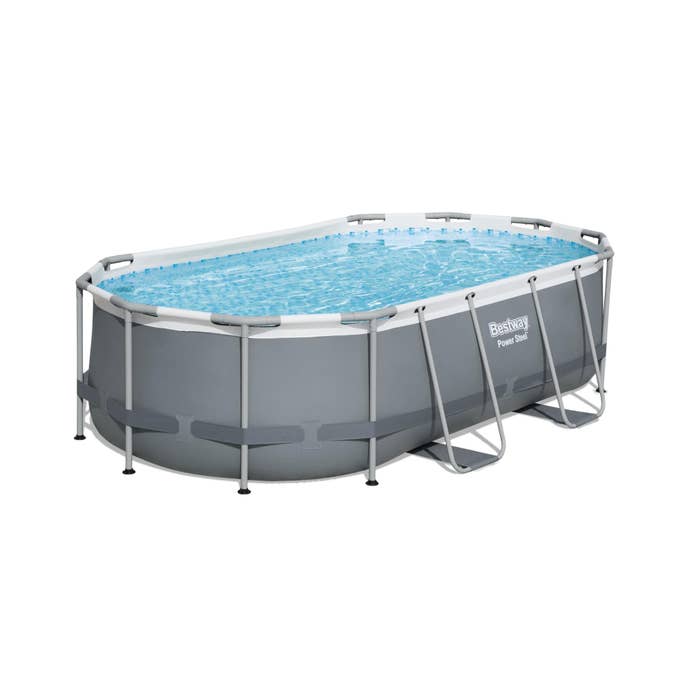 Bestway Power Steel 14' X 8'2" X 39.5" Above Ground Pool Set