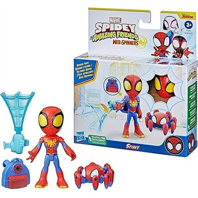 Hasbro Marvel Spidey and His Amazing Friends Web Spinner Action Figure