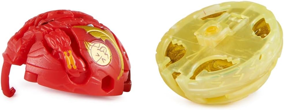 Bakugan Training Set with Titanium Dragonoid, Dragon Clan Themed, Customizable Action Figure, Trading Cards, and Playset, Kids Toys for Boys and Girls 6 and up