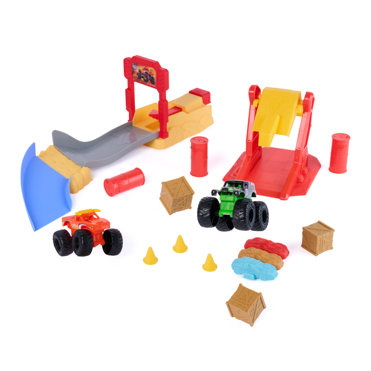 Monster Jam 1:72 Playset – Toro Loco