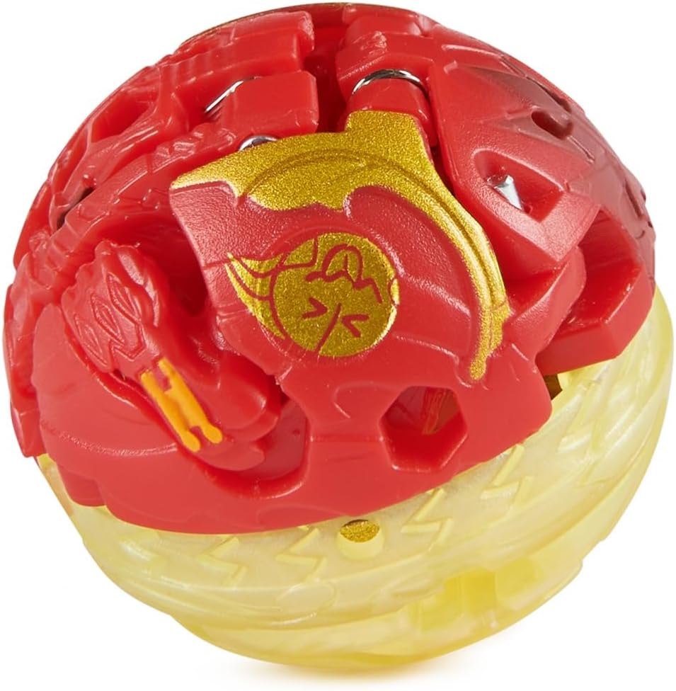Bakugan Training Set with Titanium Dragonoid, Dragon Clan Themed, Customizable Action Figure, Trading Cards, and Playset, Kids Toys for Boys and Girls 6 and up
