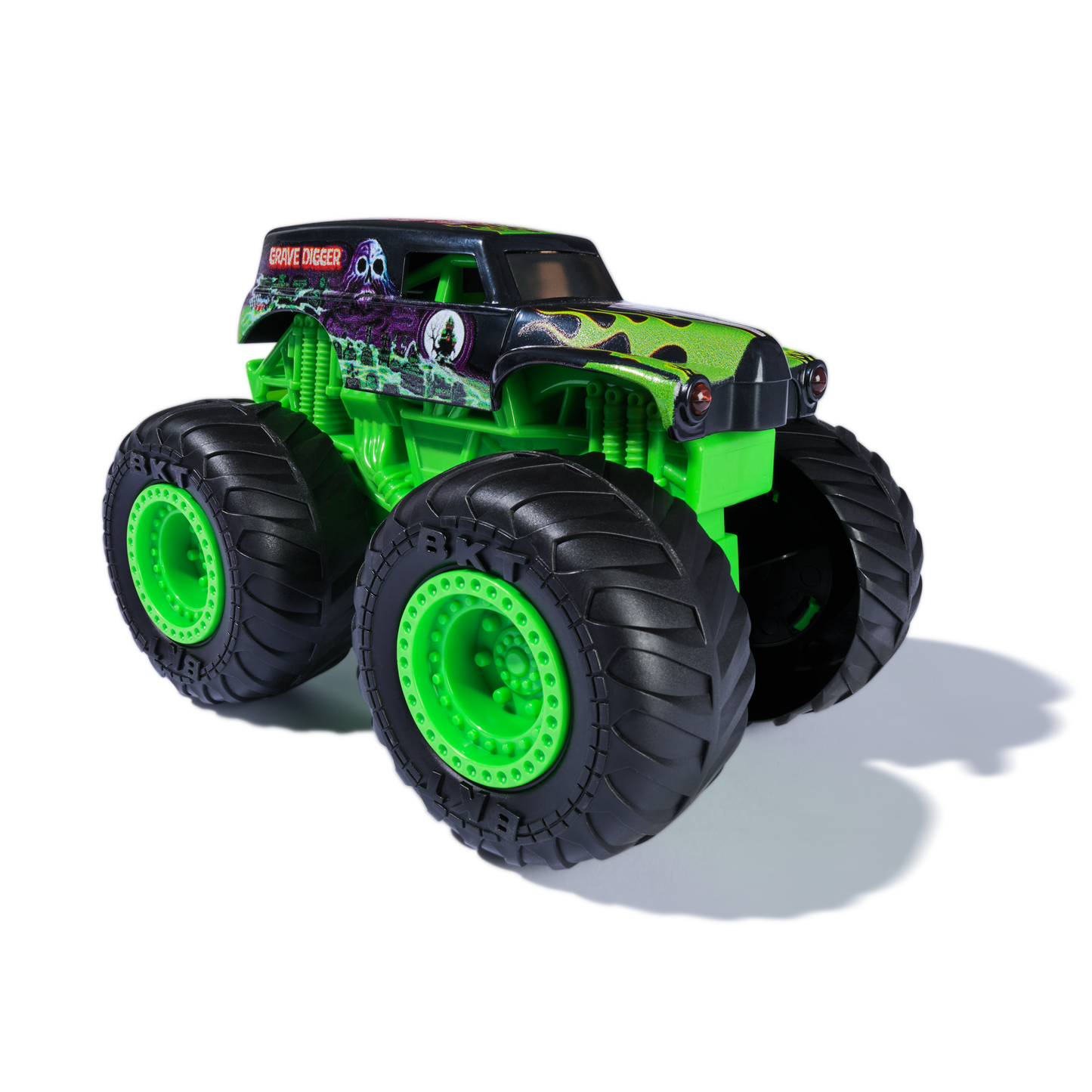 Monster Jam 1:24 Grave Digger Lights & Sounds Truck – Official Monster Jam Toy