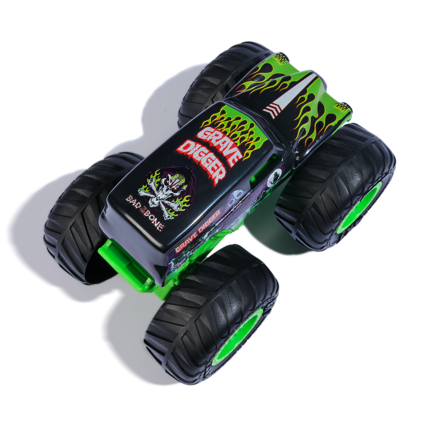 Monster Jam 1:24 Grave Digger Lights & Sounds Truck – Official Monster Jam Toy