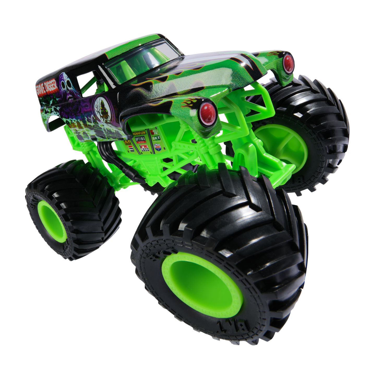💀 Monster Jam 1:24 Scale Die-Cast Collector Truck – Grave Digger