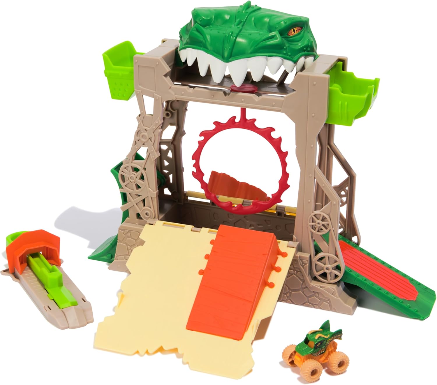 Monster Jam Dragon Dungeon of Doom Playset Mini Jams Exclusive Die NAPTOYSHOP