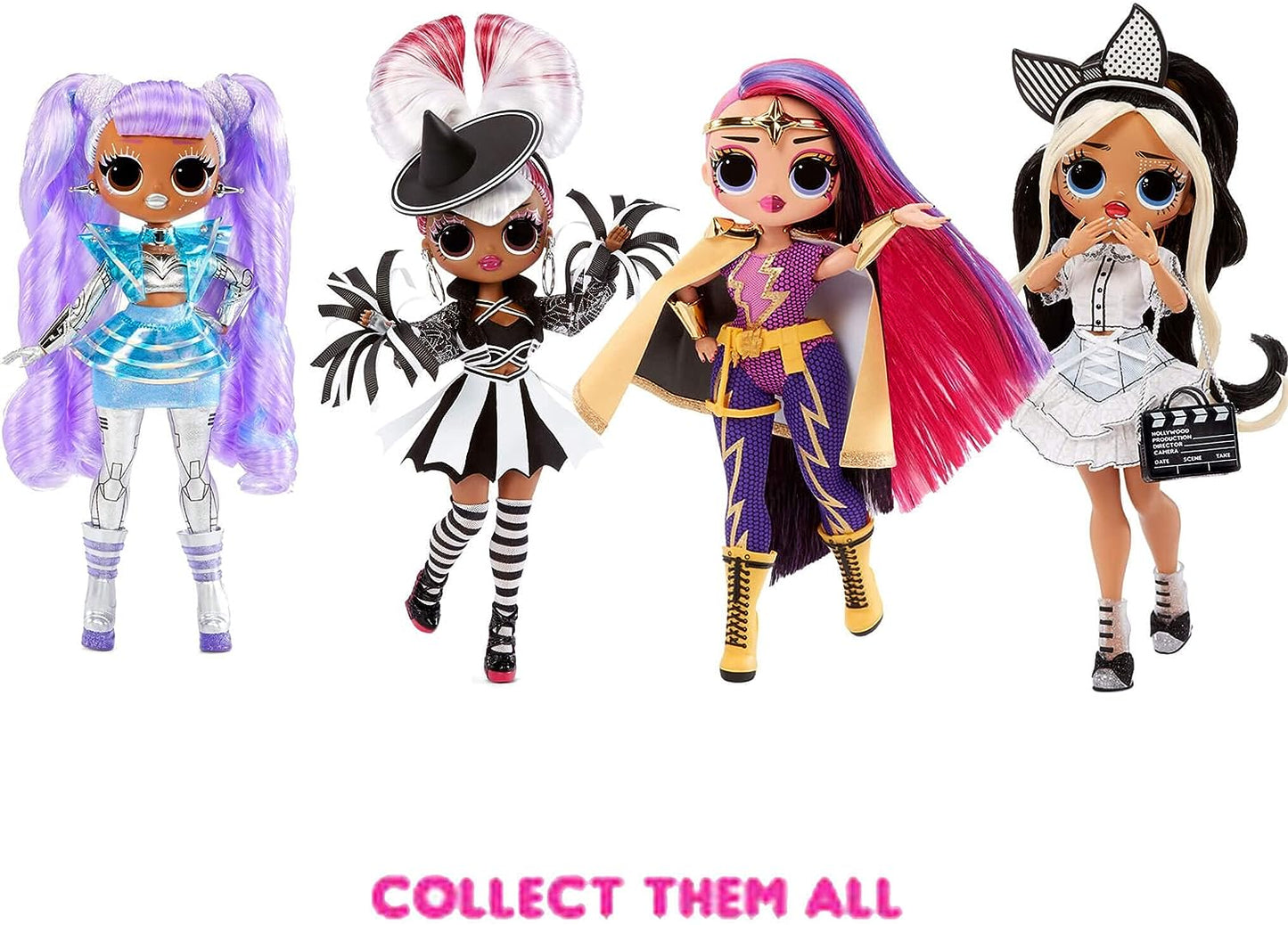 L.O.L. Surprise! OMG Movie Magic Ms. Direct Fashion Doll with 25 Surprises Including 2 Outfits, 3D Glasses, Movie Accessories,Toys for Girls Boys Ages 4 5 6 7+ Years Old,Multicolor