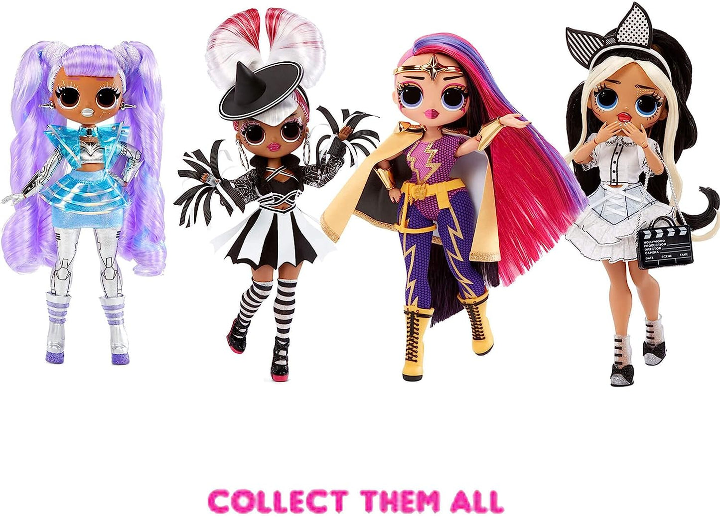 L.O.L. Surprise! OMG Movie Magic Starlette Fashion Doll with 25 Surprises Including 2 Outfits, 3D Glasses, Accessories, Reusable Playset– Gift for Kids, Toys for Girls Boys Ages 4 5 6 7+ Years Old