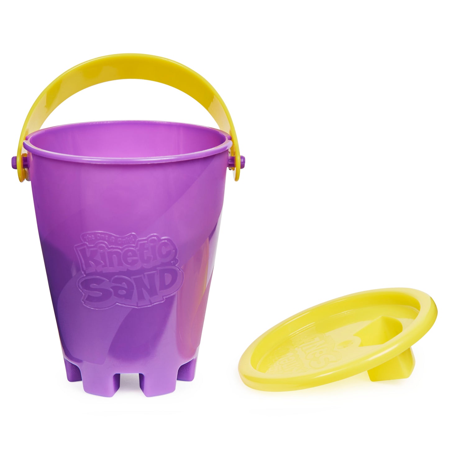 Kinetic Sand, 6.5oz Mini Beach Pail Container, Made with Natural Sand, Play Sand Sensory Toys for Kids Ages 3 and up