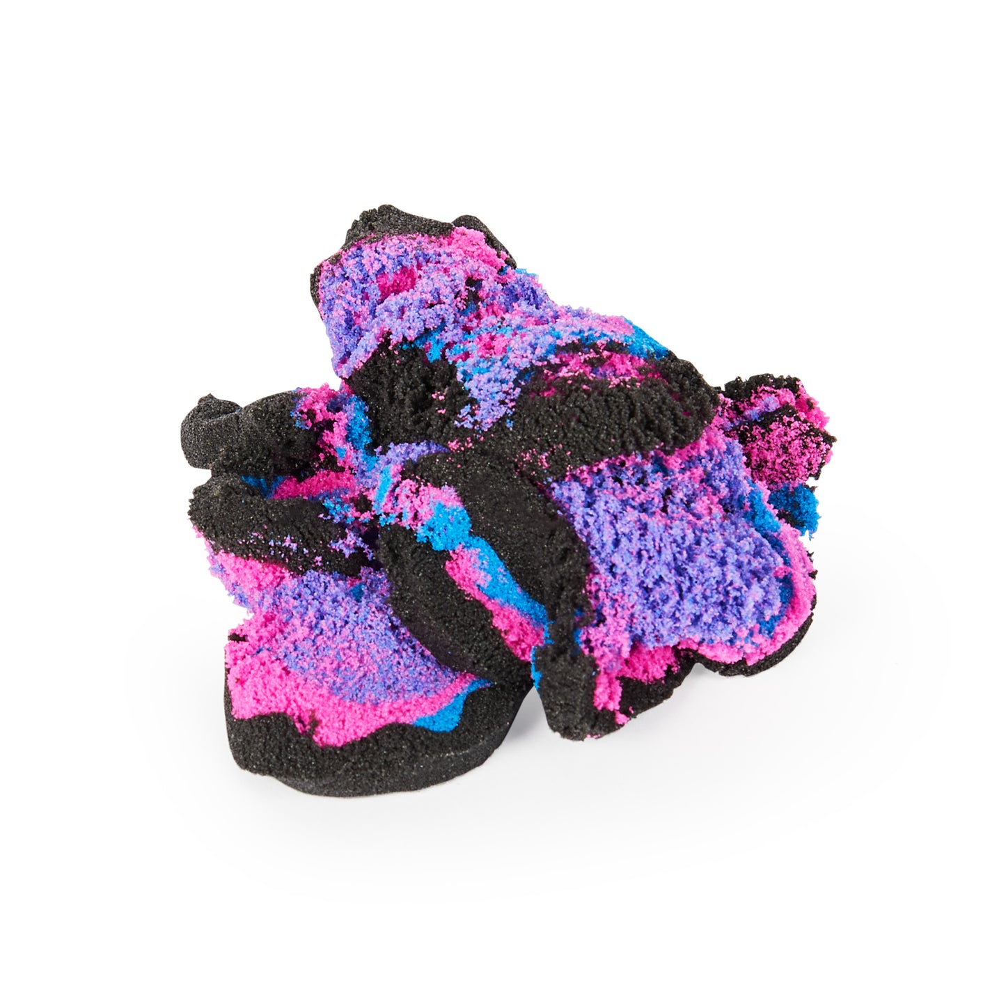Kinetic Sand, Slice N’ Surprise Set with 13.5oz of Black, Pink and Blue Play Sand and 7 Tools, Sensory Toys for Kids Ages 3 and up
