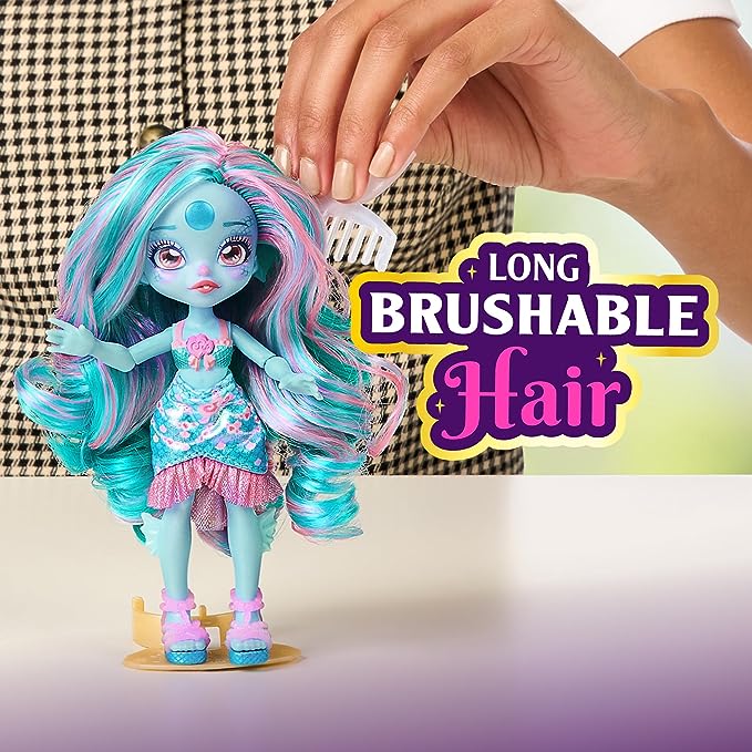 Magic Mixies Pixlings. Marena The Mermaid Pixling. Create and Mix A Magic Potion That Magically Reveals A Beautiful 6.5" Pixling Doll Inside A Potion Bottle!