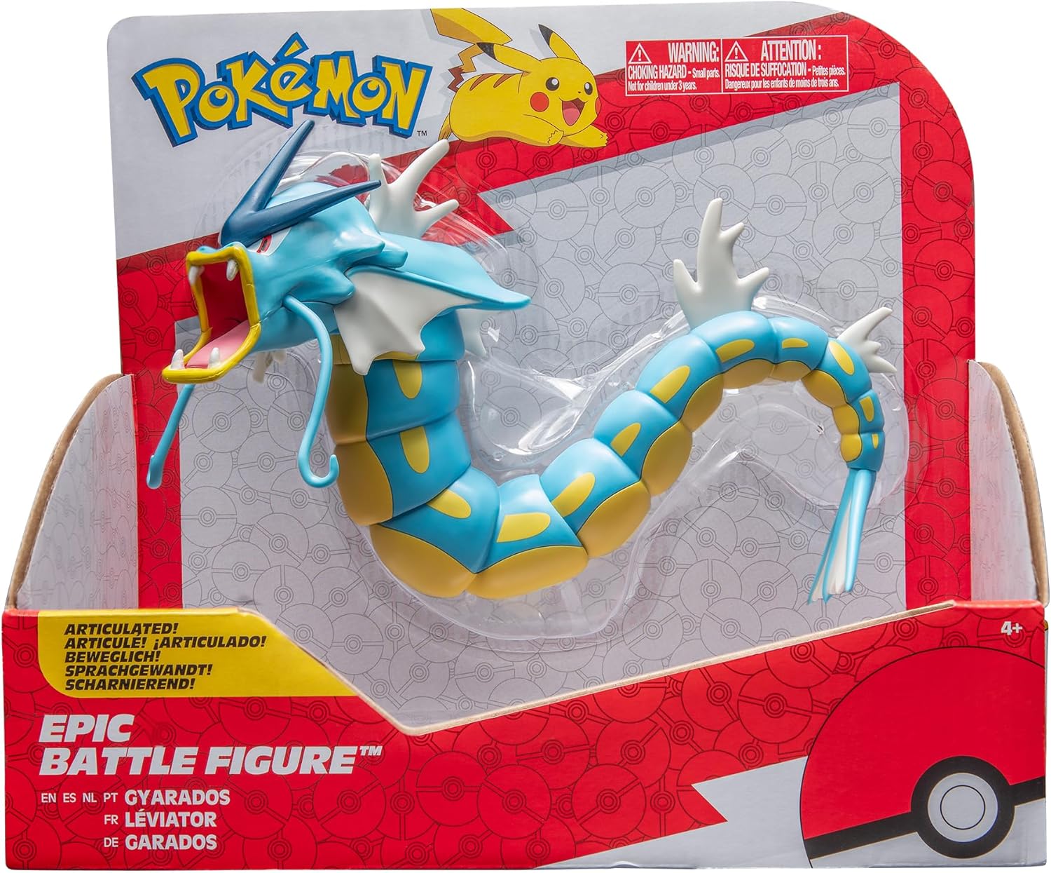 Figura Pokemon Gyarados Epic Battle Articulada Brujostore - View #10