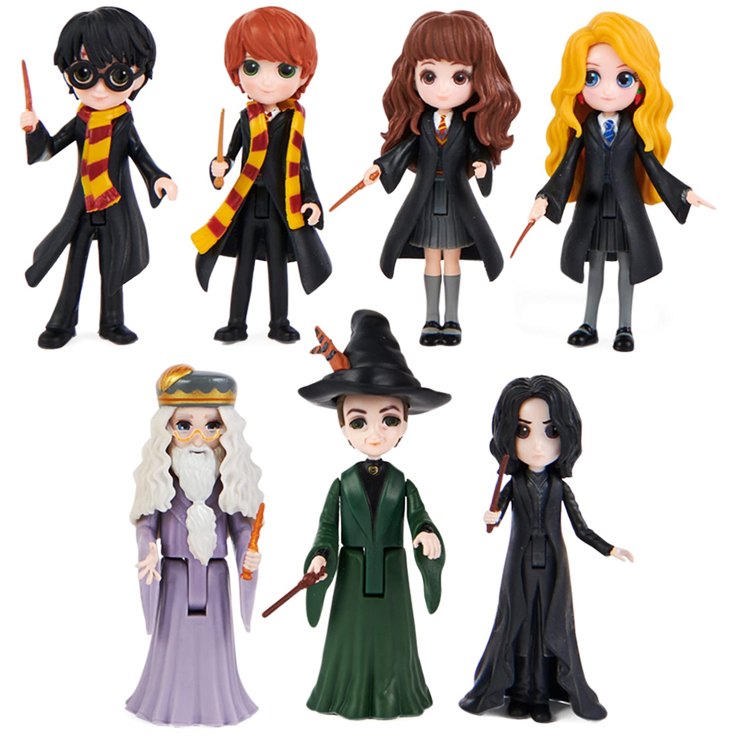 Wizarding World Harry Potter, Magical Minis Collectible 3-inch Albus Dumbledore Figure, Kids Toys for Ages 6 and up