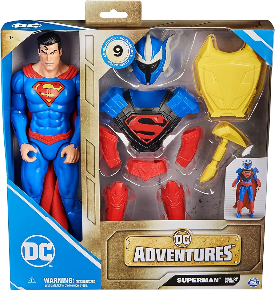 Spin Master DC Comics, Superman Man of Steel Action Figure, DC