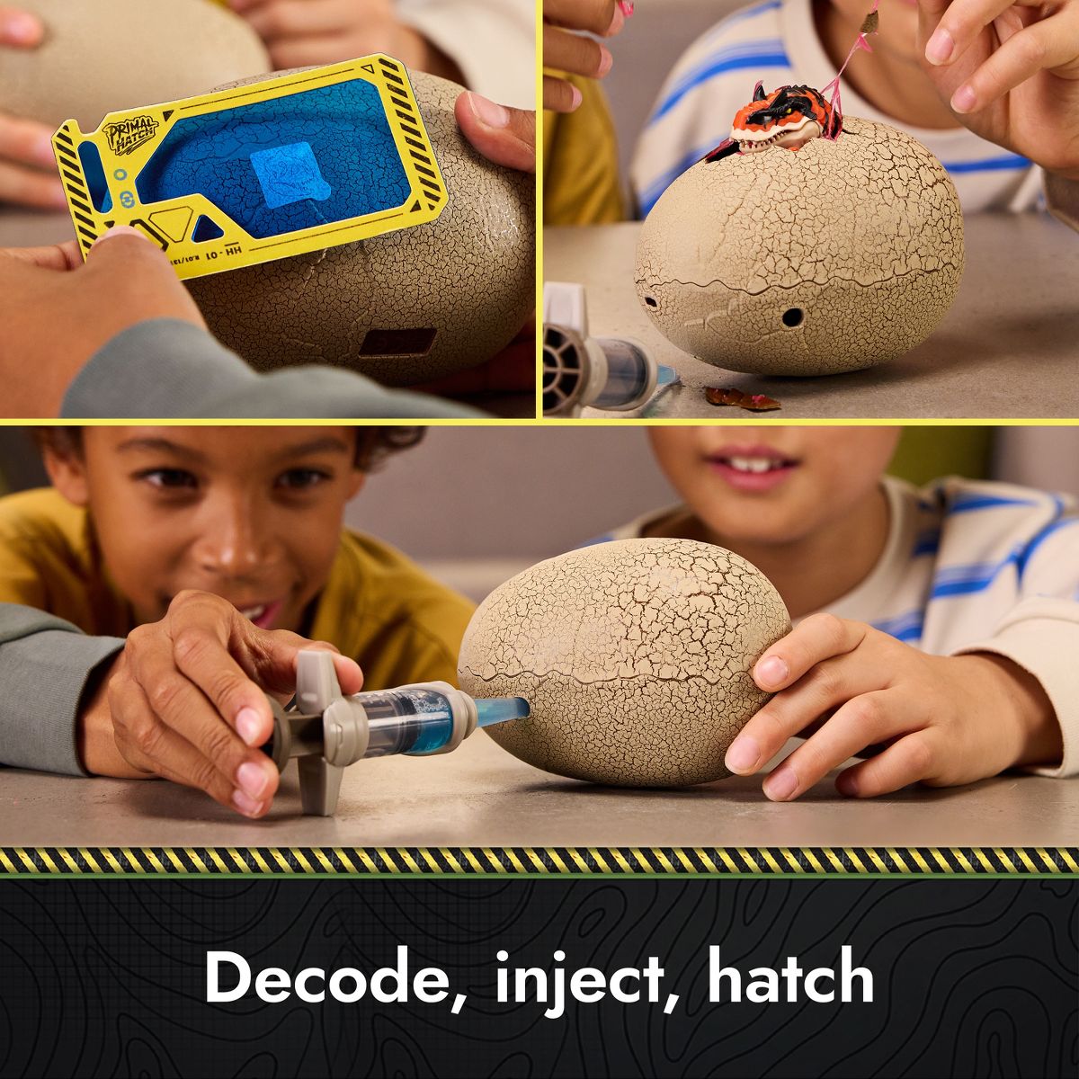 Primal Hatch Hybrids Dinosaur Egg – Interactive Surprise Dino Toy for Kids (Ages 5+)