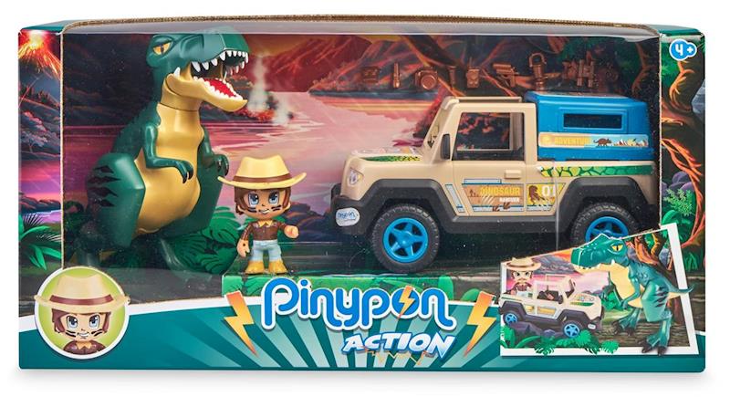PINYPON ACTION WILD EXPLORADOR CON DINOSAURIO