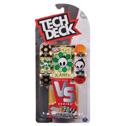 Tech Deck VS Series Sk8shop Mini Skateboard Fingerboard, Obstacle & Challenge Card Set