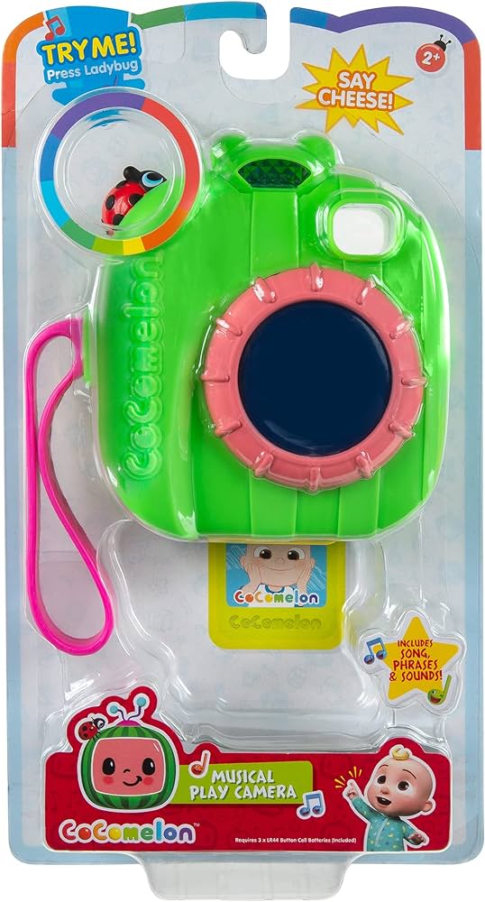 Cocomelon musical play camera