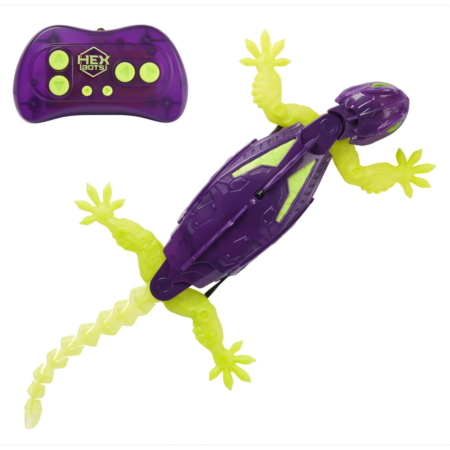 HEX BOTS WALL CRAWLER GLOW-IN-THE-DARK GECKO