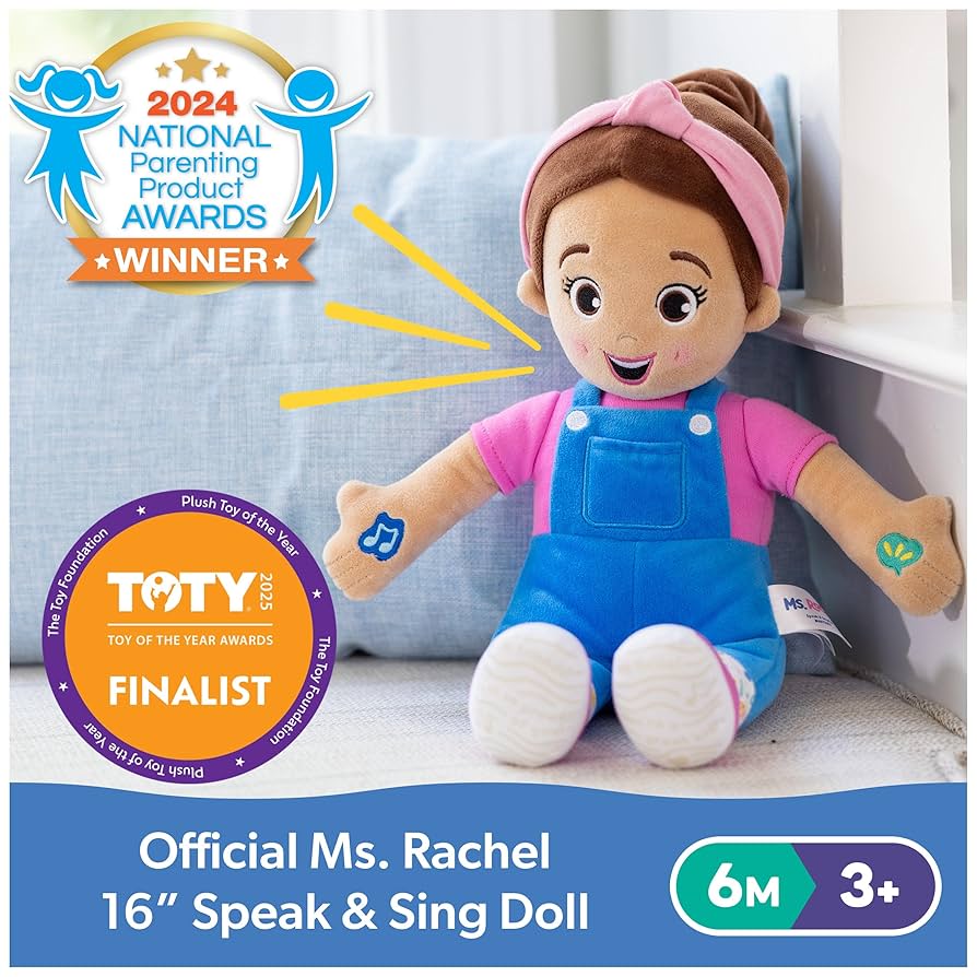 Muñeca Ms. Rachel Speak & Sing – Juguete Educativo para Aprender Inglés