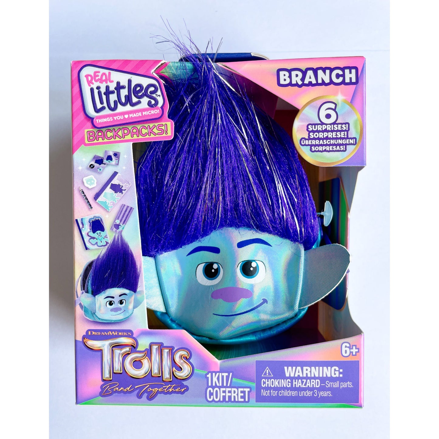 Real Littles Trolls Backpacks Branch