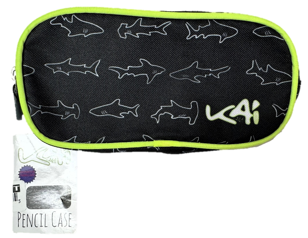 KAI BOYS SHARK SMALL PENCIL CASE