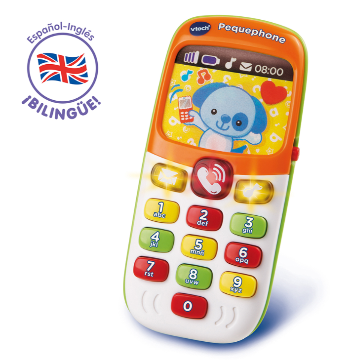 Vtech Pequephone bilingüe