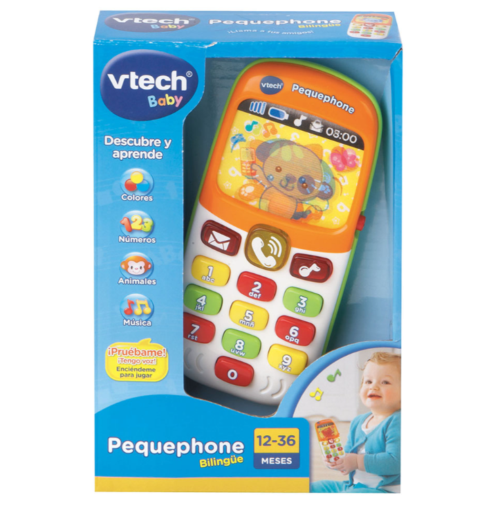Vtech Pequephone bilingüe