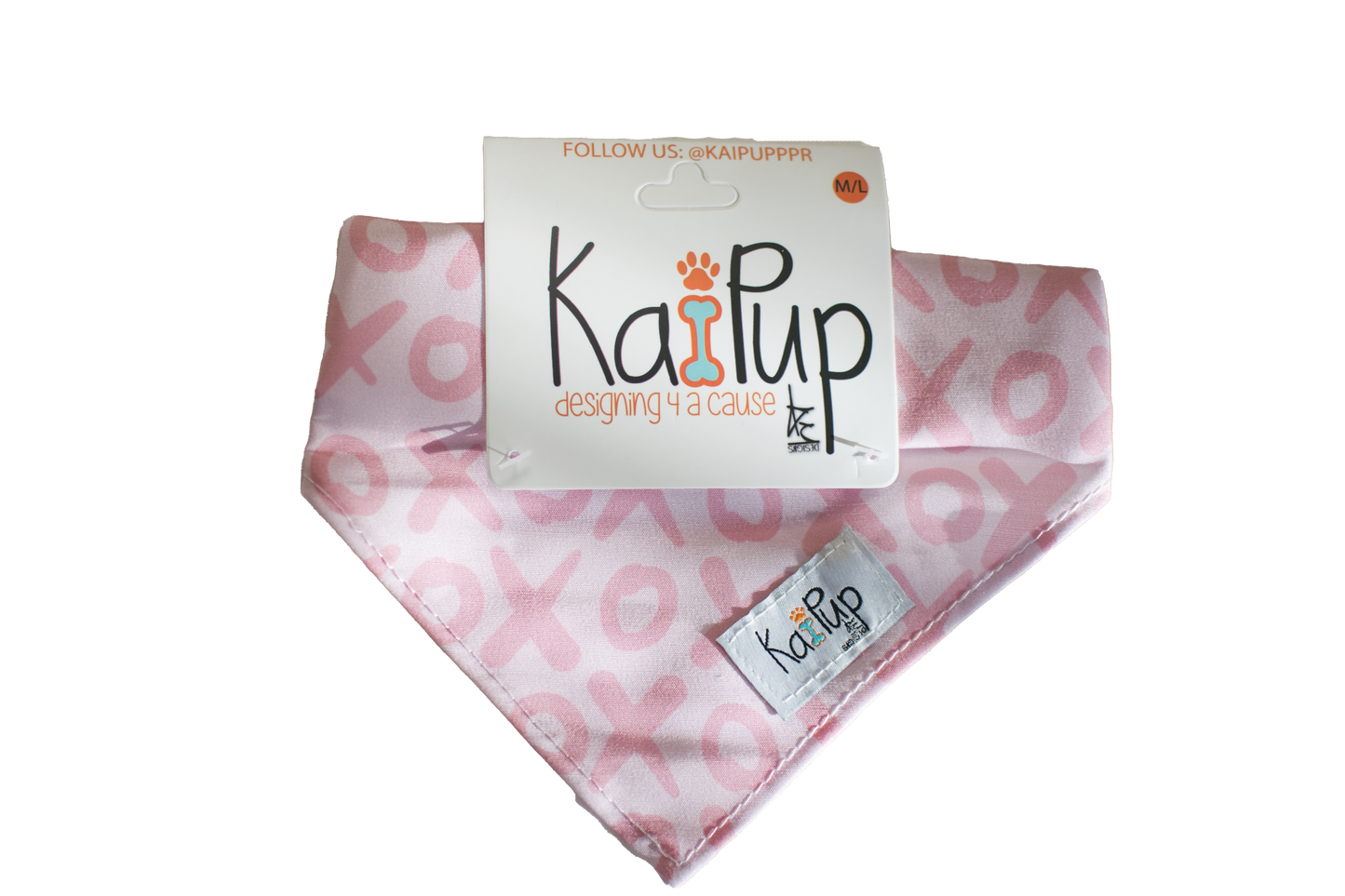 Kai Pup Limited Edition Valentines Bandanas - XOXO