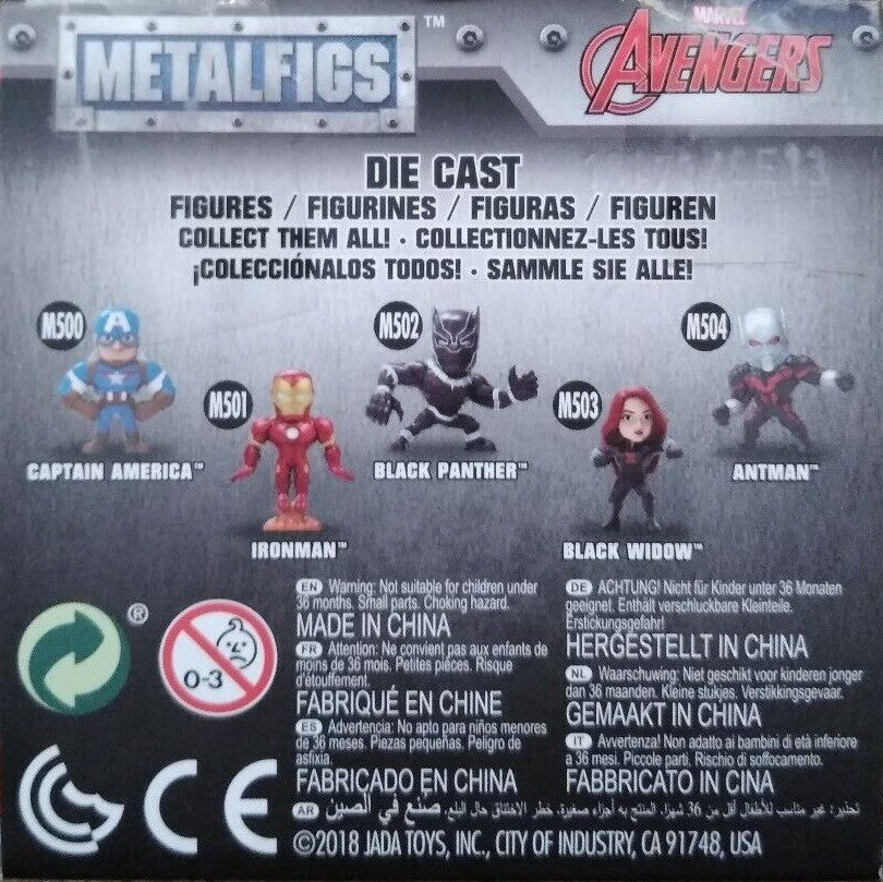 Jada Toys Metals Die Cast M504 2.5" Marvel Avengers Antman