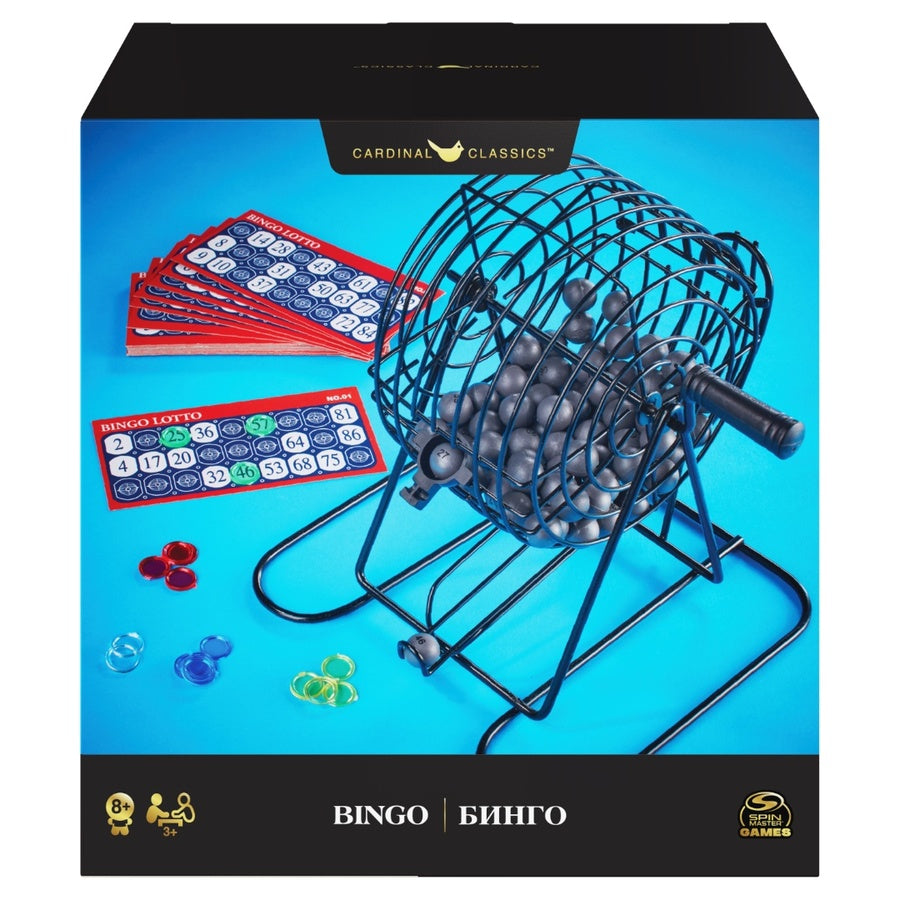 Bingo Deluxe Spin Master Bolillero De Metal +8 Años