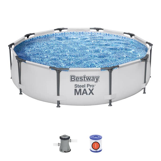 Bestway Steel Pro MAX 10' X 30" Above Ground Pool Set