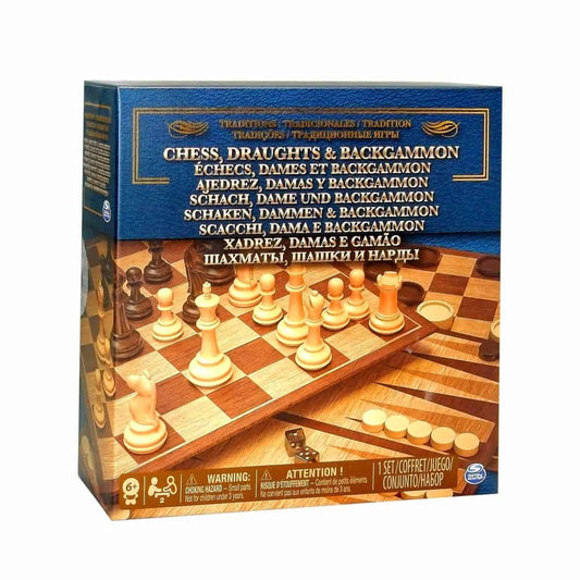 Chess, Draughts & Backgammon Spin Master