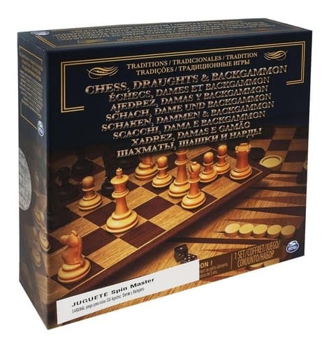 Chess, Draughts & Backgammon Spin Master
