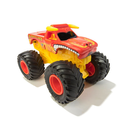Monster Jam Smash & Bash Toro Loco 1:64 Monster Truck – Official Die-Cast Vehicle