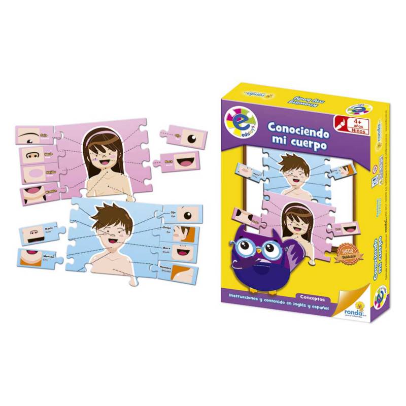 JUEGO DIDÁCTICO CONOCIENDO MI CUERPO