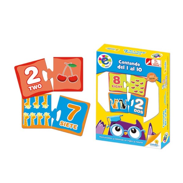 Juego Didáctico Contando del 1 al 10 | Ronda