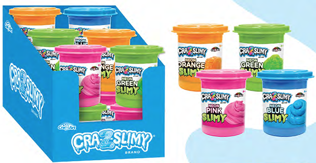 Cra-Z-Art Cra-Z-Slimy PDQ Tray Pre-Made Slime Toy