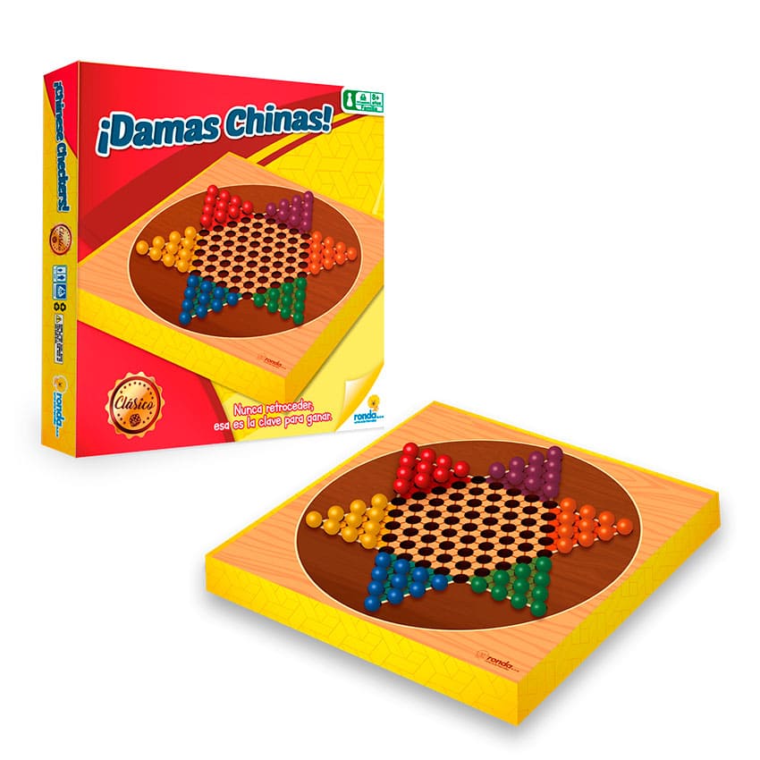 Damas Chinas Clásico Ronda