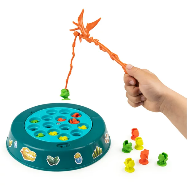 Dino Dive Fishing Board Game for Kids and Families, ages 4 and up