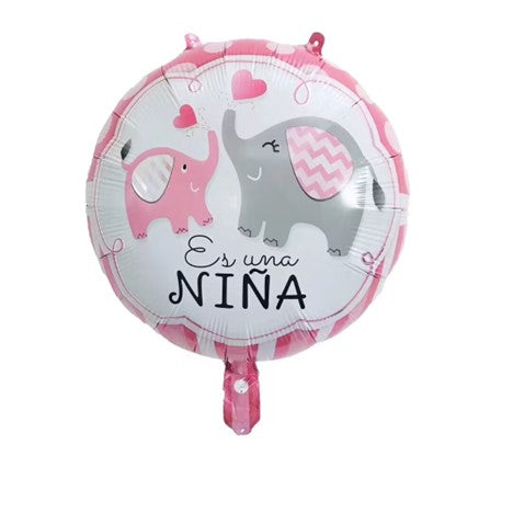 MYLAR ES UNA NIÑA FIESTA BALLOON