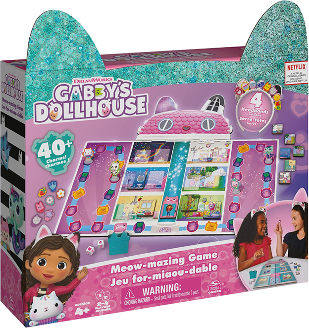Gabby's Dollhouse Meow Amazing Board Game