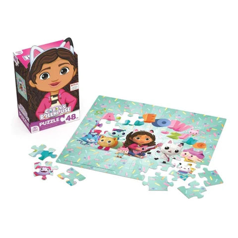 GABBY'S DOLLHOUSE CHARACTER PUZZLE 48PCS