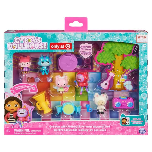  Gabby's Dollhouse, Deluxe Figure Gift Set with 7 Toy Figures  and Surprise Accessory, Kids Toys for Ages 3 and up : Toys & Games