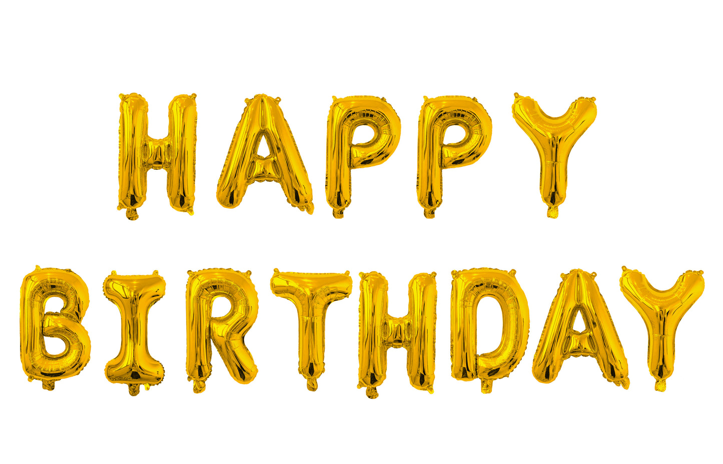 Happy Birthday Balloon Banner