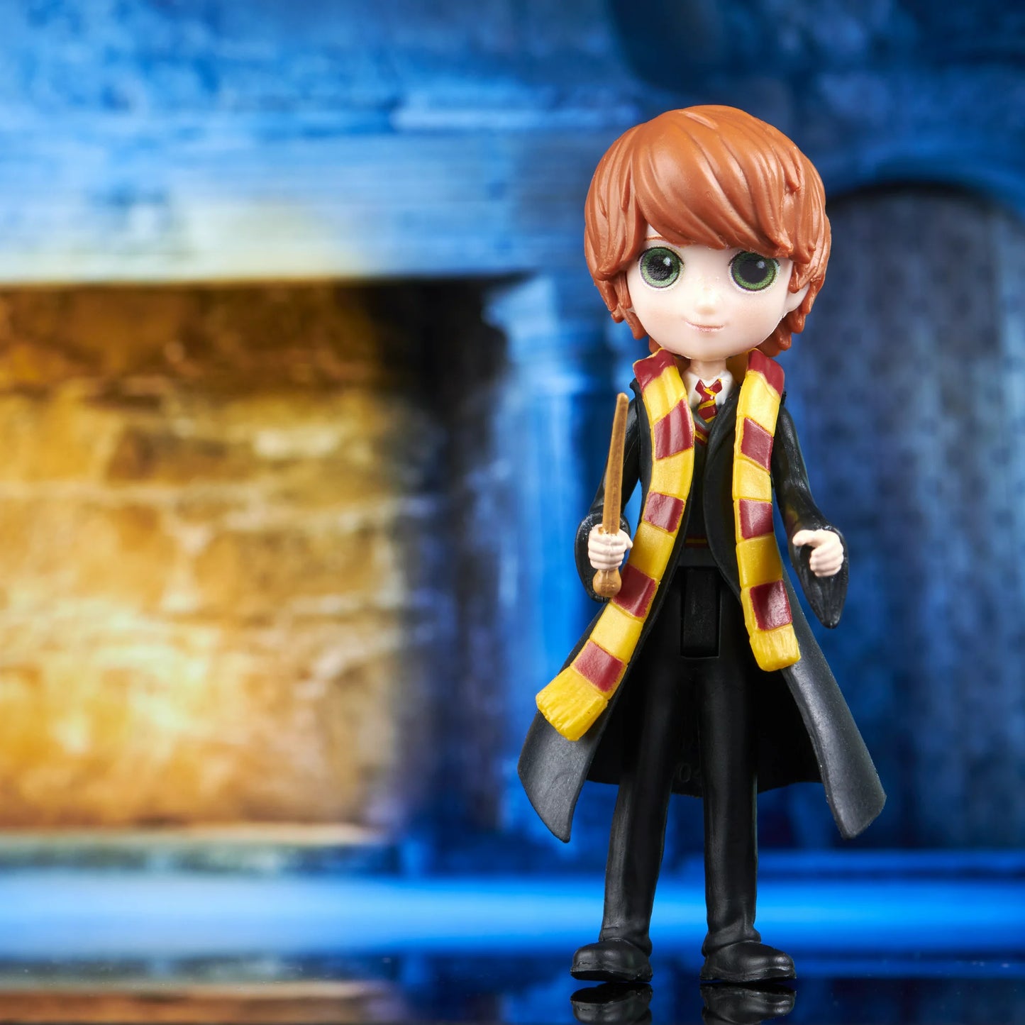 Wizarding World Harry Potter, Magical Minis Collectible 3-inch Ron Weasley Figure, Kids Toys for Ages 6 and up