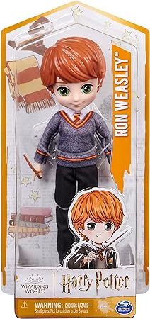 Wizarding World Harry Potter, 8-inch Ron Weasley Doll, Kids Toys