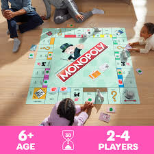 Giant Monopoly Game by Spin Master | Faster, Active Family Board Game