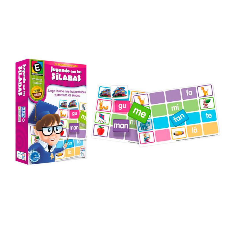 JUEGO DIDÁCTICO RONDA JUGANDO CON SÍLABAS