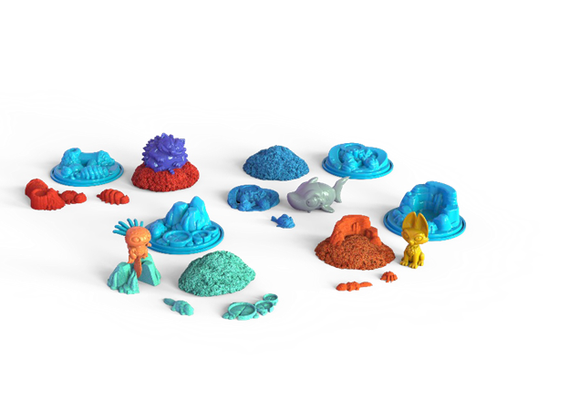 Kinetic Sand Surprise, Mini Mystery Surprise, Made with Natural Sand, Play Sand Sensory Toys for Kids Ages 3 and Up (Styles May Vary)