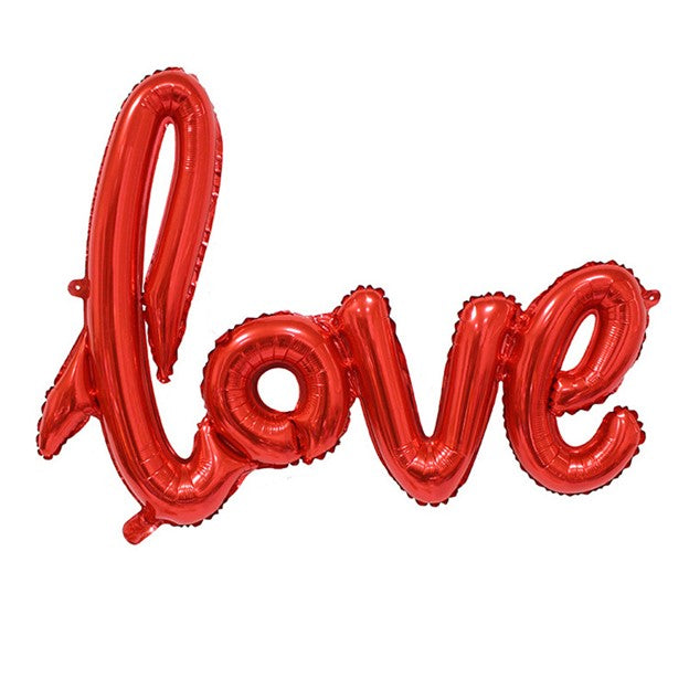 MYLAR LOVE GARLAND FIESTA BALLOON